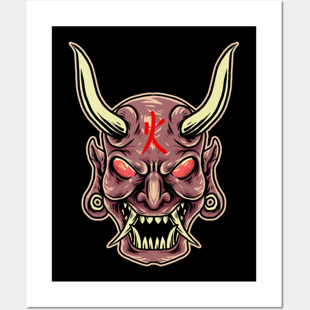 oni tshirt Wall Art by donipacoceng